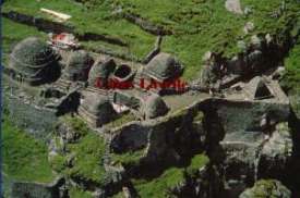 Aerial viewof monastic complex
